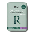 Extra Long Overnight Organic Cotton Cover Pads With Wings M2