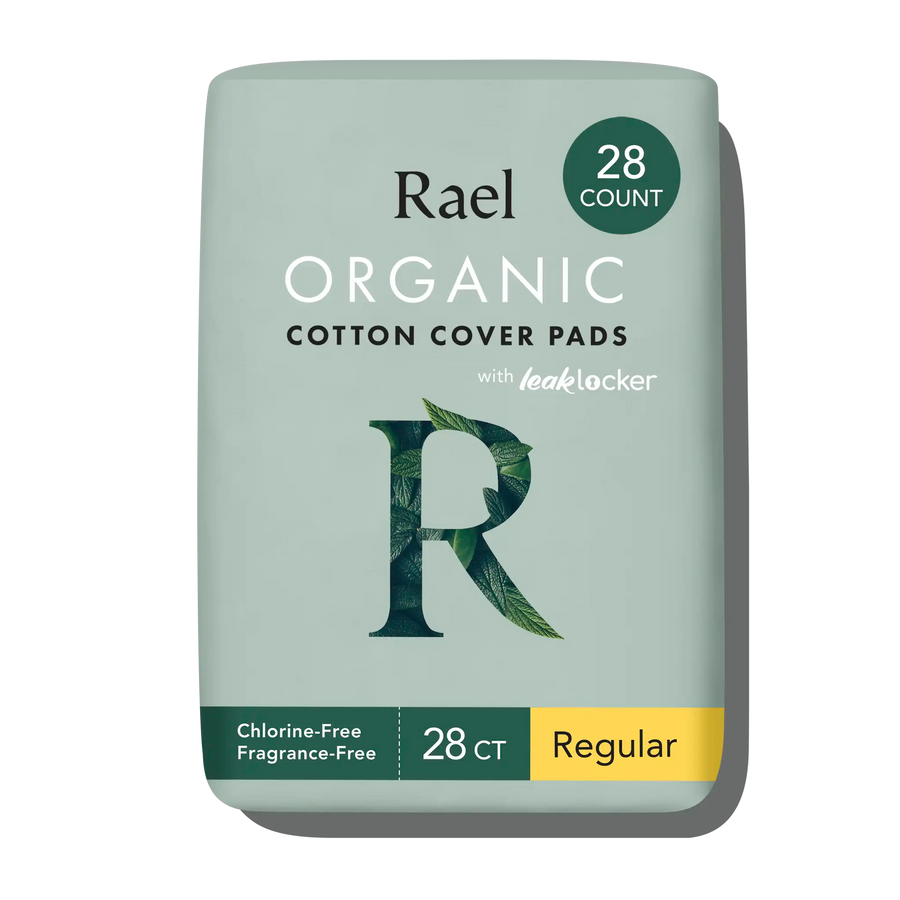 Regular Organic Cotton Cover Pads With Wings F6