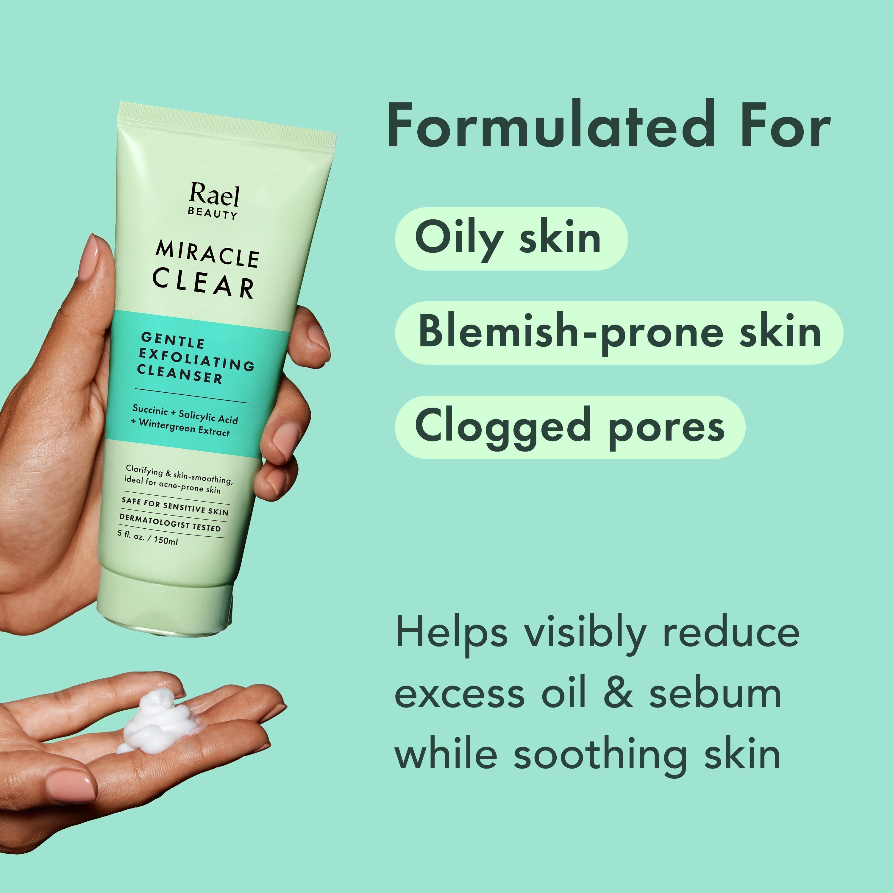 Miracle Clear Gentle Exfoliating Cleanser V0