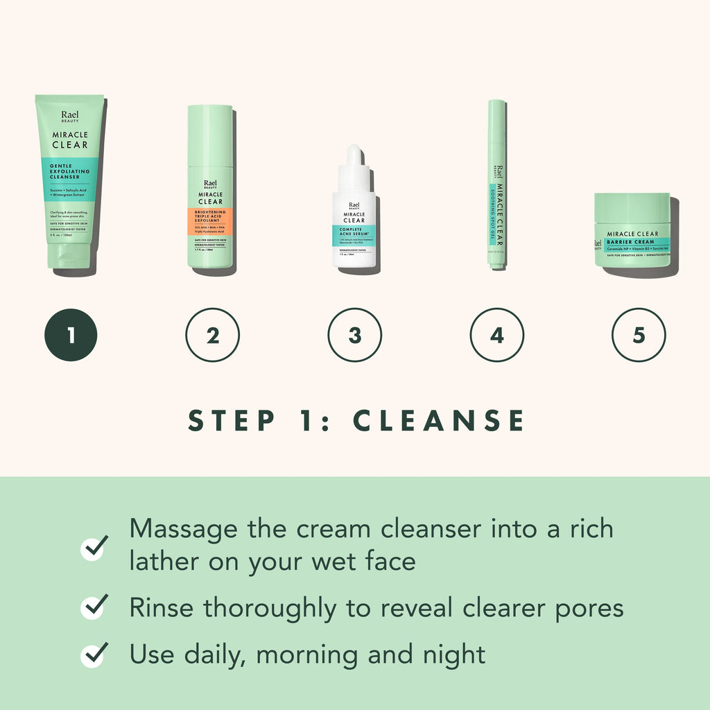 Miracle Clear Gentle Exfoliating Cleanser V0