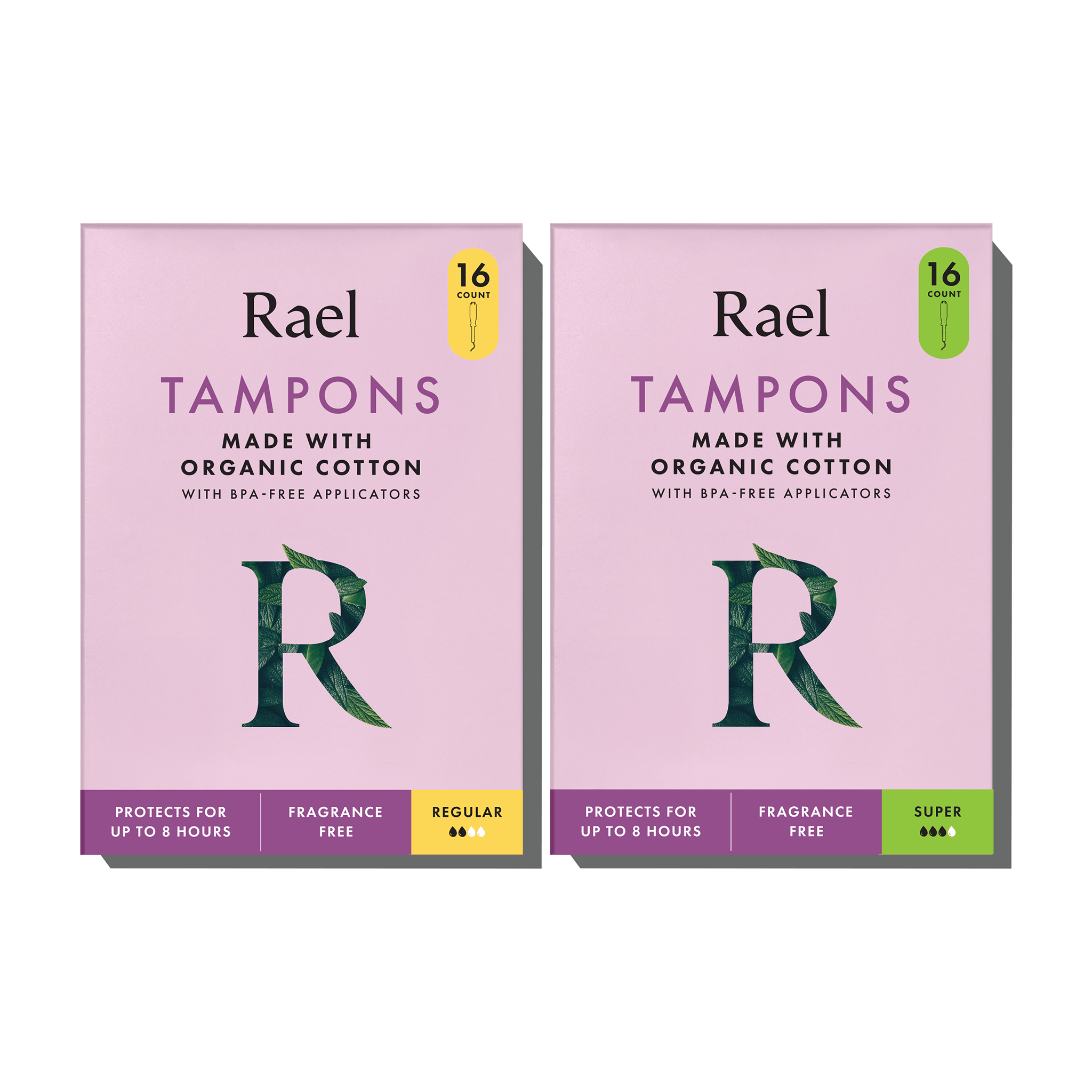Tampon Variety Pack Made With Organic Cotton P7