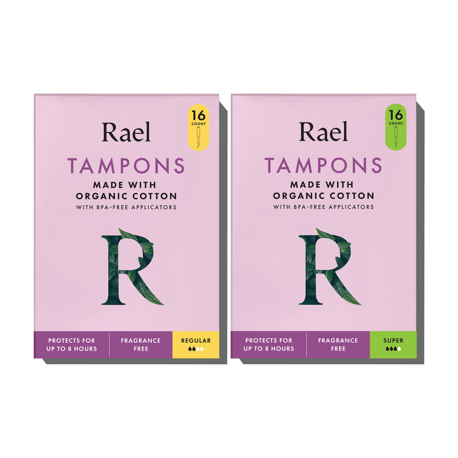 Tampon Variety Pack Made With Organic Cotton P7